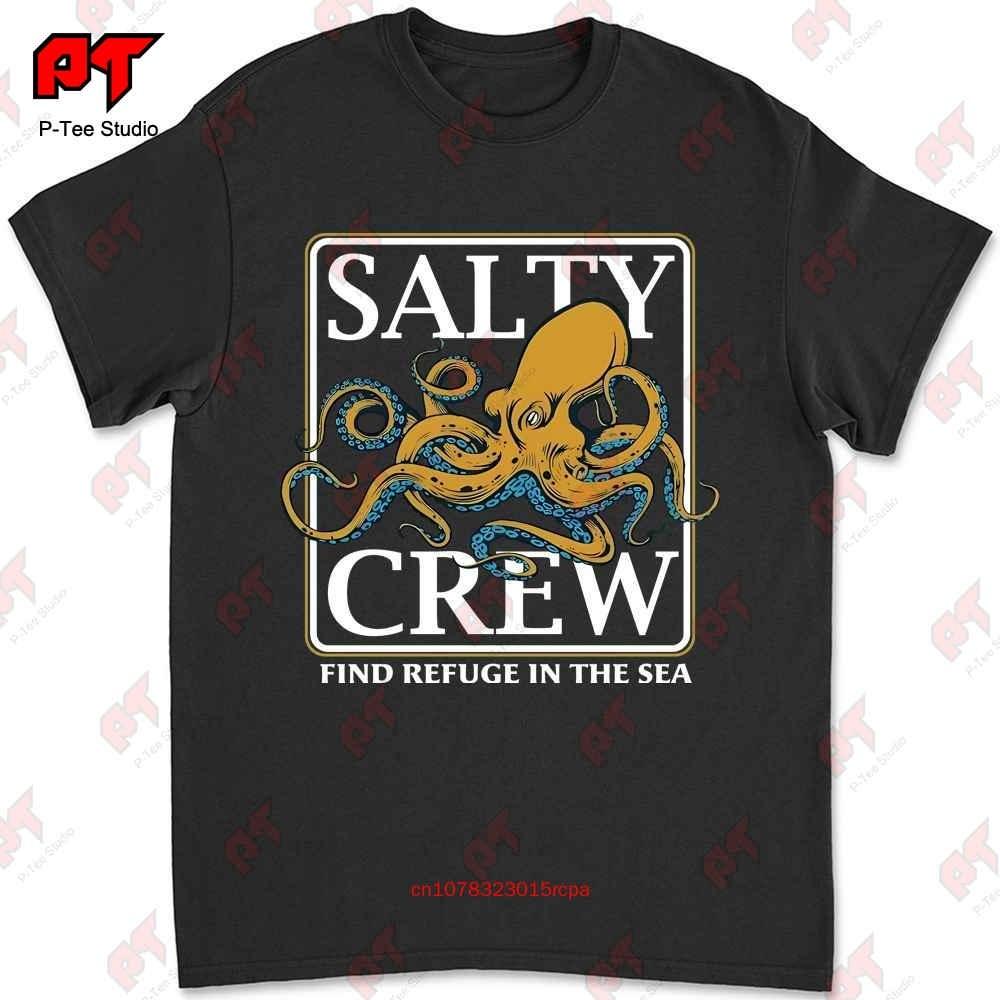 Черная футболка Salty Crew Ink Slinger Новая STZR S чёрный
