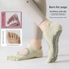 Cotton Yoga Pilates Socks - Children's Anti-slip Socks, Five-finger Socks, Summer Thin Yoga Socks, Split-toe Socks, Boat-shaped Socks