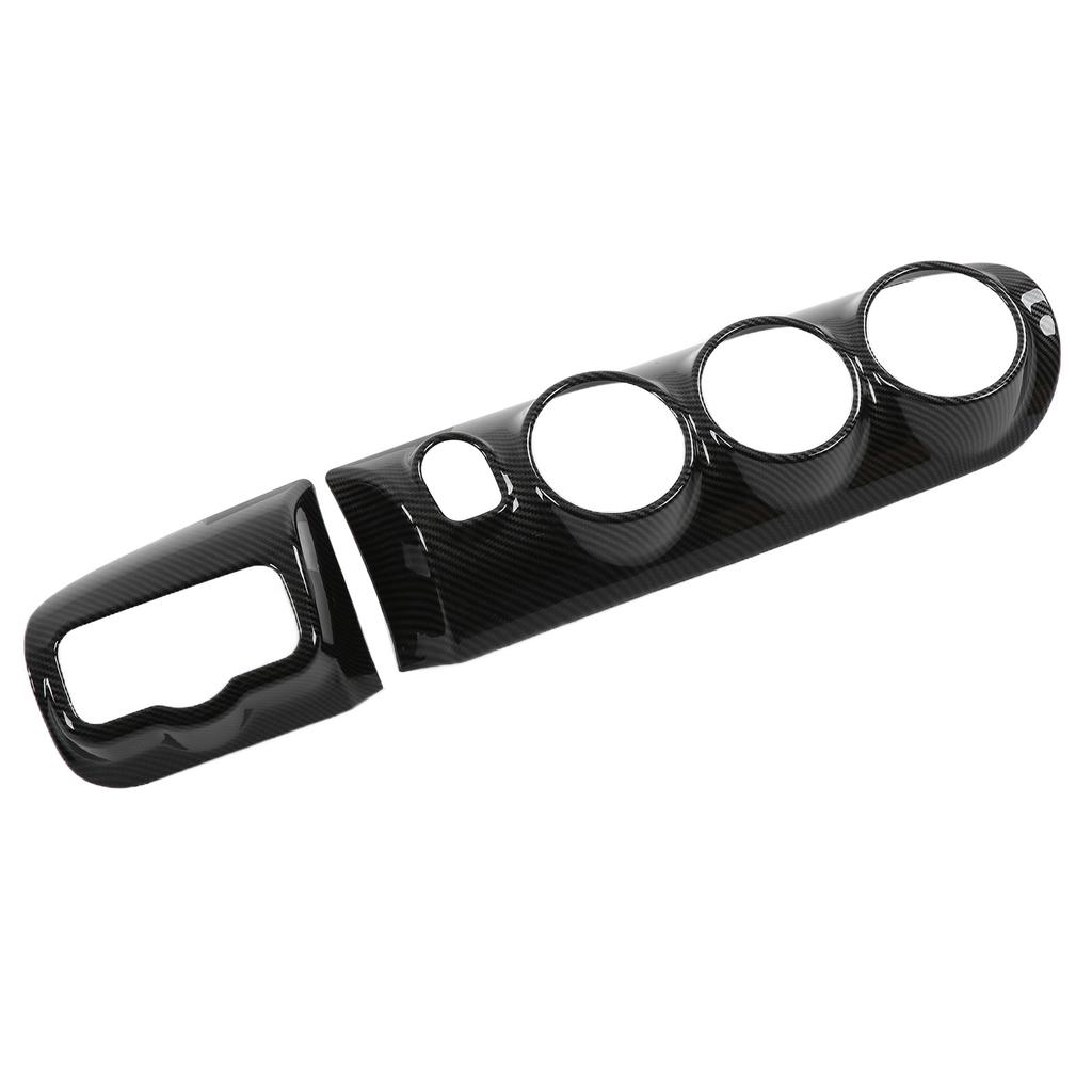 Air Conditioning Vent Trim with Headlamp Switch Frame Carbon Fiber Style Replacement for CLA C118 2020+