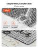 Drainage Mat, 90 X 300 Cm, PVC Non Slip Commercial Floor Mat, Wet Area Water Drain Splash Matting Hollow Doormat Roll, for Outdoor Indoor Restaurant