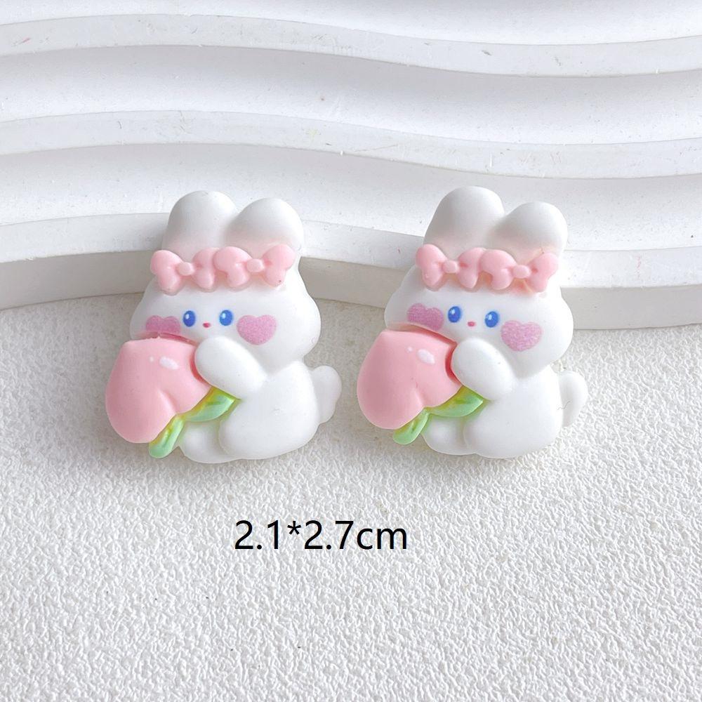 Cute Resin Accessories For Diy Jewelry Making Cartoon Animals Cream Gel Phone Case Creative Fridge Magnet