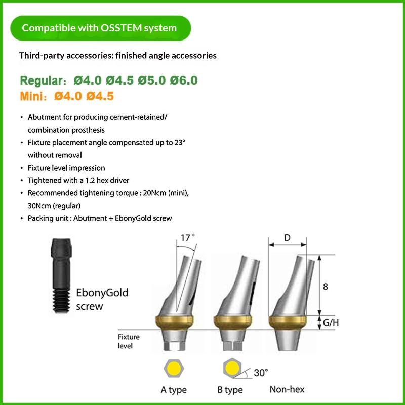 Compatible With Regular Series Impression Coping Open Closed Transfer Lab Analog Accessories