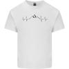 Mountain Ecg Hiking Trekking Climbing Pulse Unisexs Light Cotton Tshirt