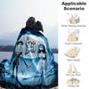 1PC Corpse Bride Outdoor Blanket Lightweight Flannel, Soft & Warm, All-Season, Outdoor, Camping, Living Room, Office,  L1106039