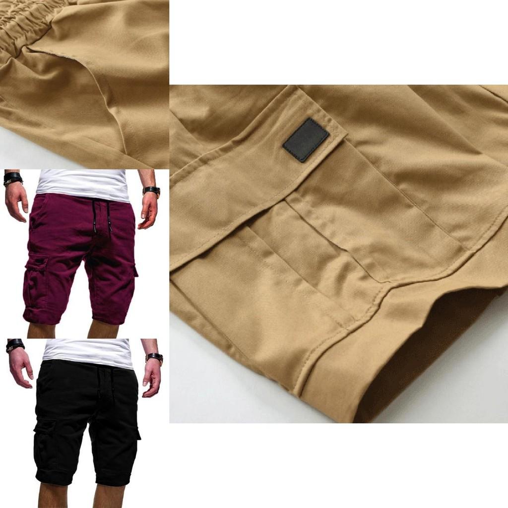 Comfortable Men's Cargo Shorts Summer Casual Jogger Sport Army Combat Trousers
