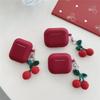 Cute little cherry for Apple AirPods 1 generation Bluetooth headset case Pro1 headphone case silicone 1st generation