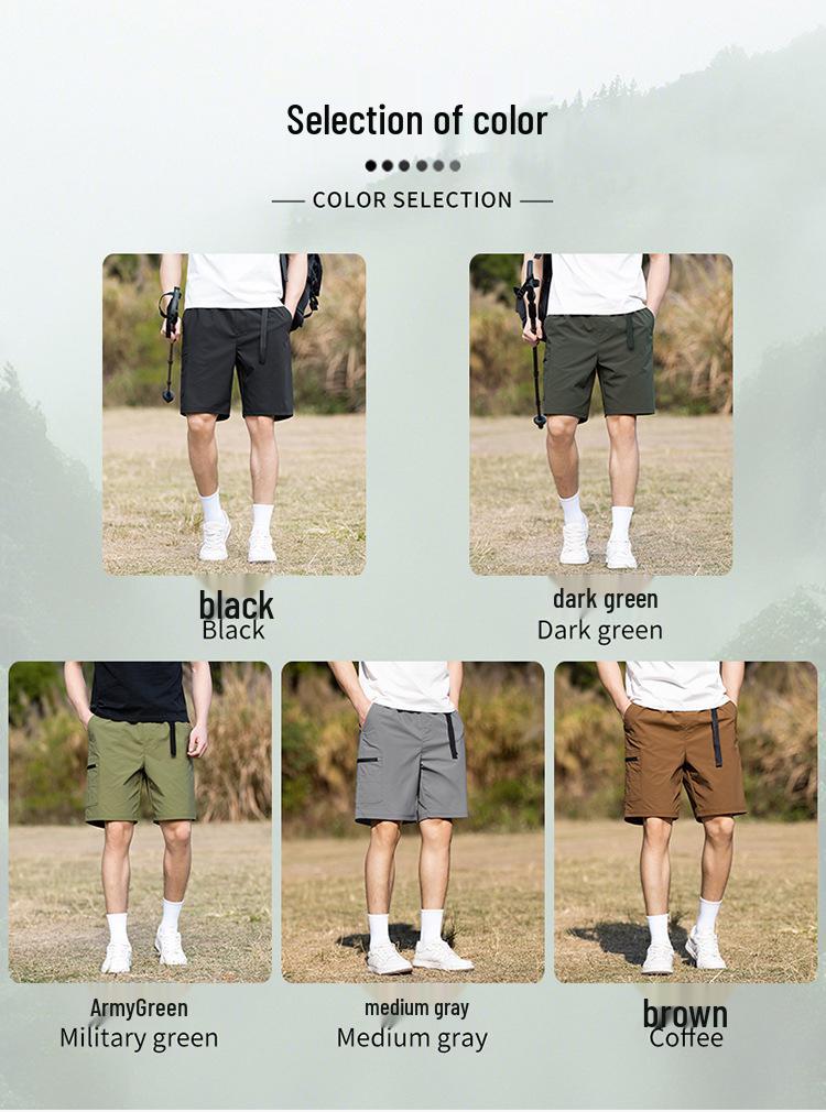 2026 Men's Multi-Pocket Cargo Bermuda Shorts - Summer Style