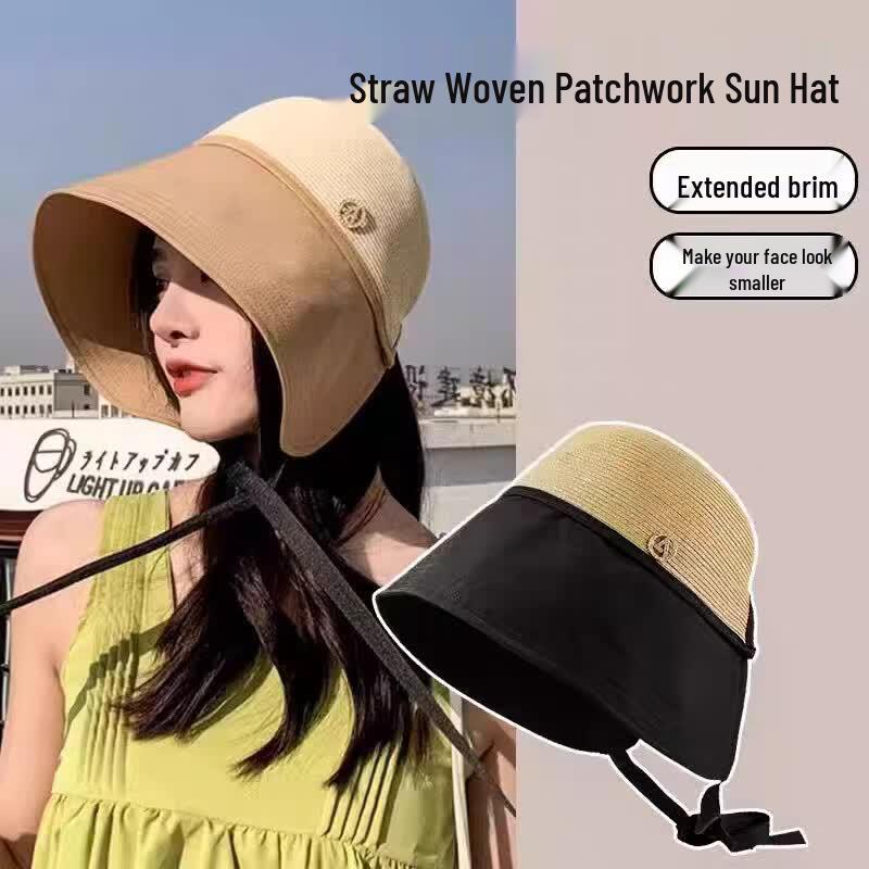 

Straw Brim Sun Hat
