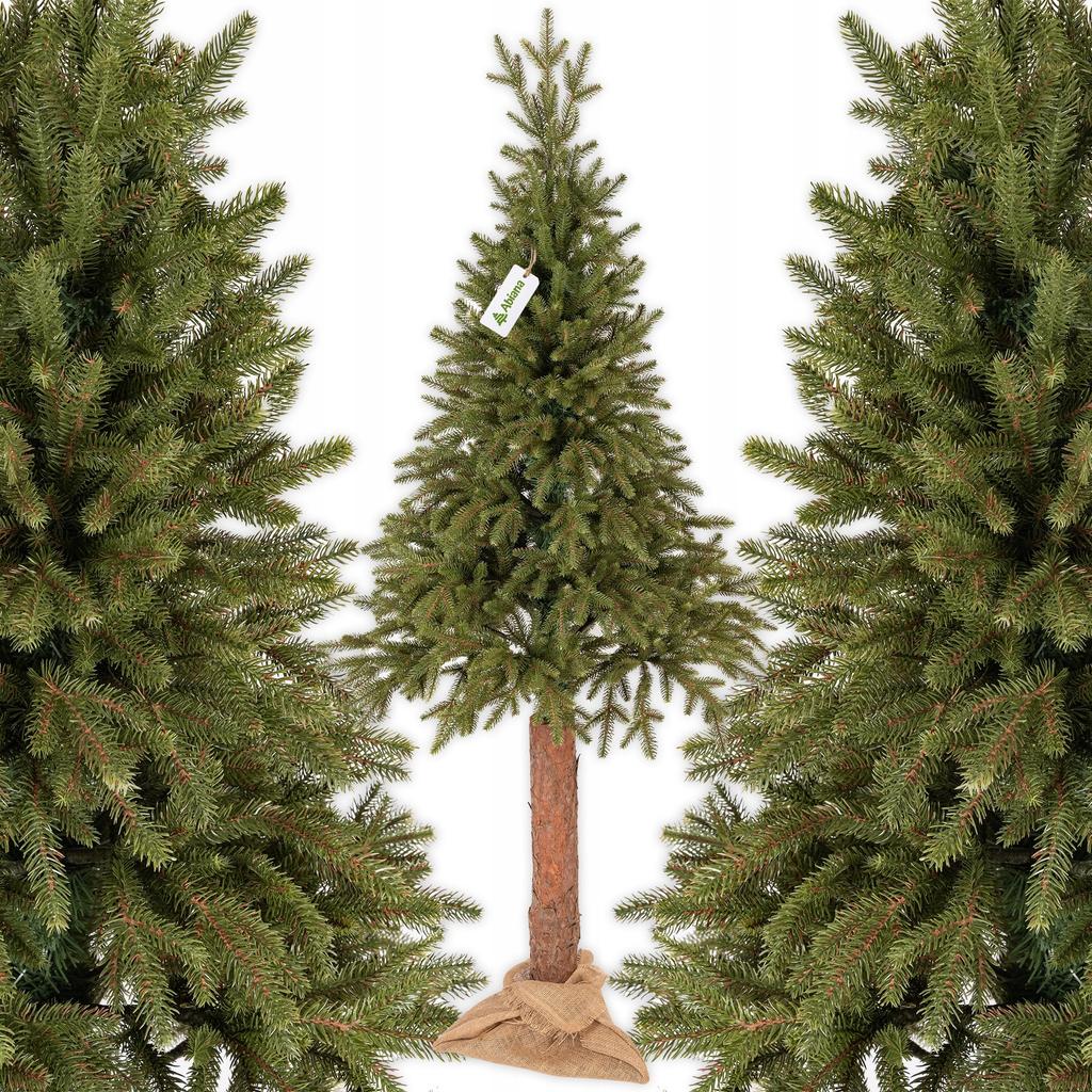 Artificial Christmas Tree On A Trunk Like A Life Spruce 180 100% Pe Dense