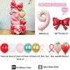 59pcs Strawberry Balloon Garland Set Suitable for Birthday Wedding  Anniversary Graduation Ceremony Indoor/outdoor Decorations