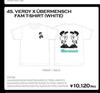 [USED] Bonus bonus included: G-DRAGON Jiyong tour T-shirt, VERDY collaboration
