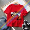 Hot Sale Car Pixar Lightning McQueen Print Cute Kids T-Shirts Girls Clothes Baby Boys Short Sleeve T Shirt Summer Children Tops