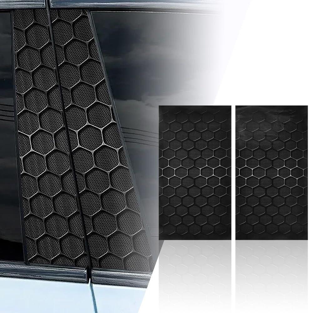 Nové včelí plástve Auto Samolepky Vodotěsné DIY Kryty B Sloupku Samolepicí Odolné proti Poškrábání Auto Styling Dekorace Samolepka