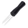 Professional Needle Distributor Portable Coffee Stirrer Coffee Powder Stirring ToolBlack