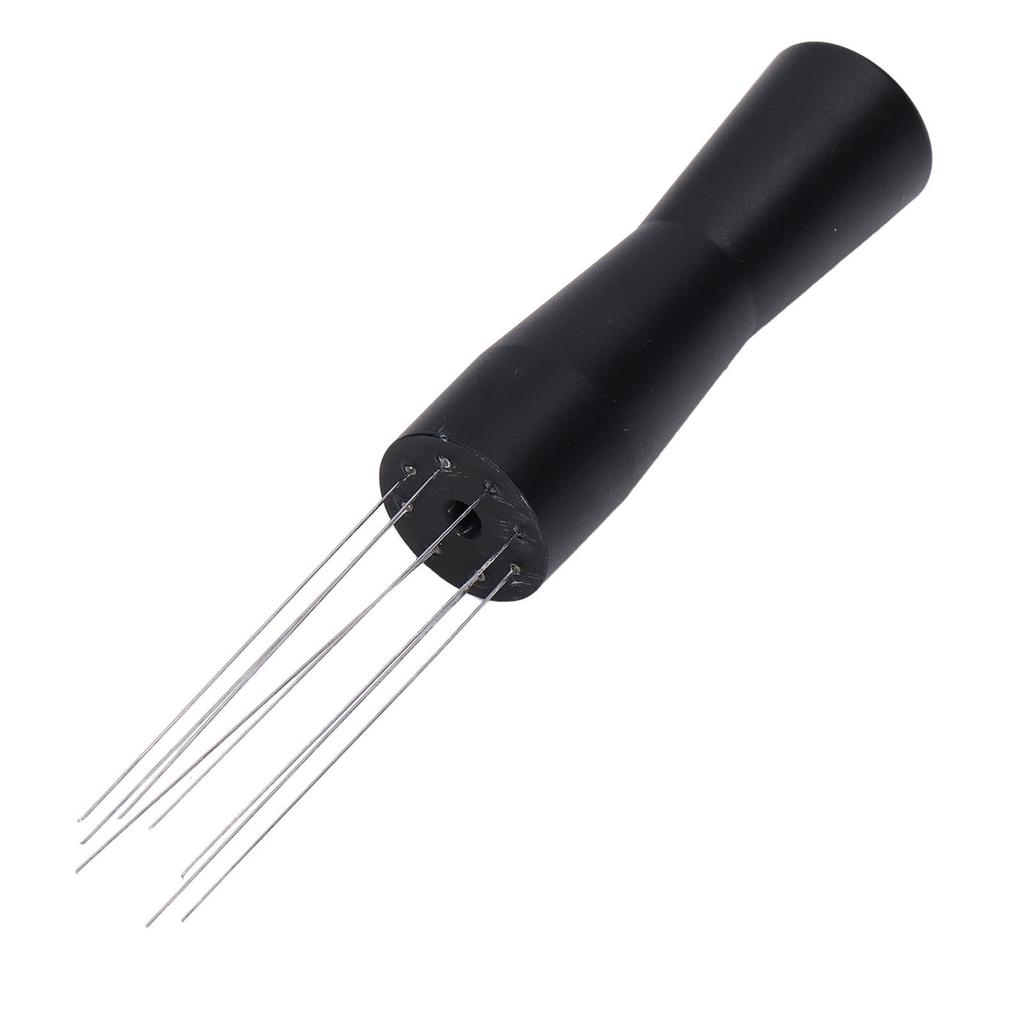 Professional Needle Distributor Portable Coffee Stirrer Coffee Powder Stirring ToolBlack