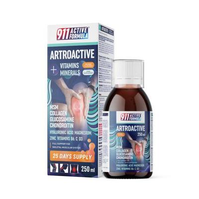 911 Active Formula Artroactive+vitamins+minerals (Orange-flavored Solution) 250ml