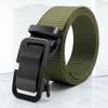 Men's Durable Automatic Buckle Canvas Belt - Wear-Resistant Nylon, Versatile Casual Style.