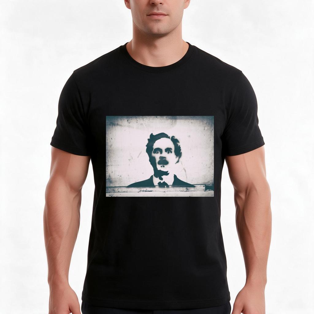 John Cleese TShirt Summer Casual Cotton Tee Oversized Streetwear Tops Vintage Graphic Print Loose Fit Short Sleeve
