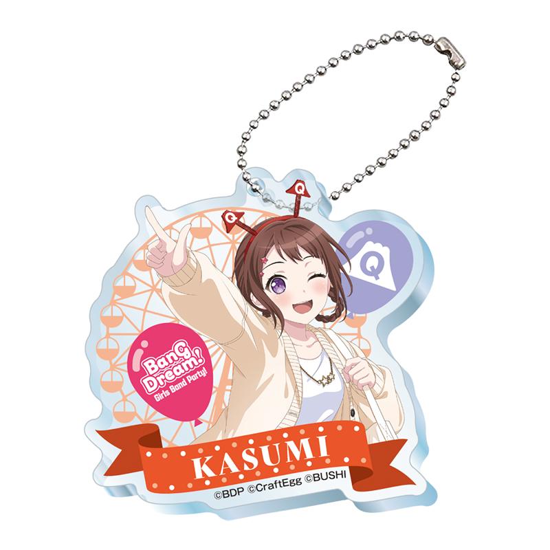 

BanG Dream! Girls band Party! Acrylic Pendant Keychains Accessories Car Key Chain Key Ring Phone Bag Hanging Jewelry Gifts 6 cm
