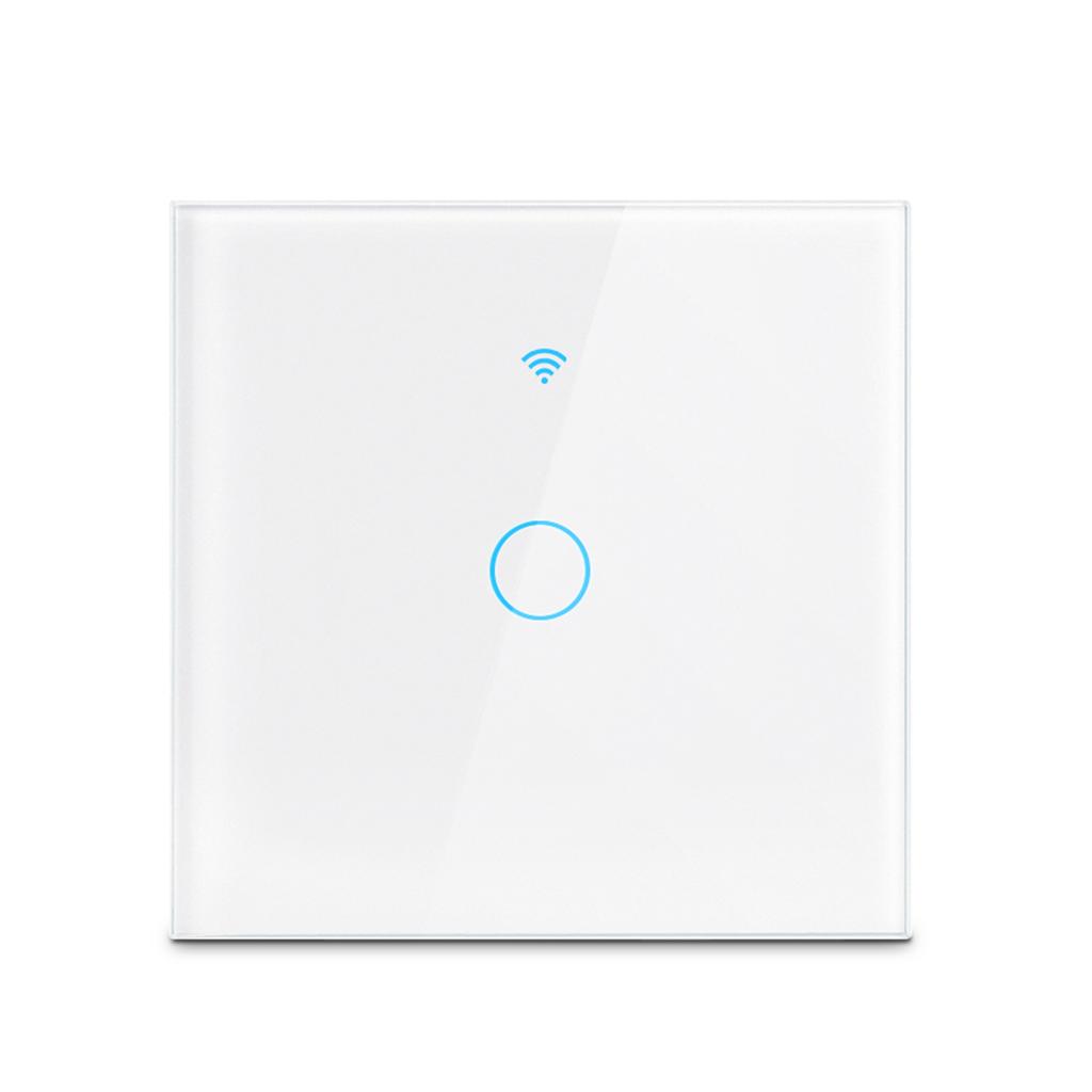 AXUS WiFi Ewelink APP Light Wall Switches Touch Smart Wireless Remote Control No Neutral Wire Install Support Alexa Google Home