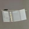 M5 A6 Diagonal Pp Three Fold Pp Loose Notebook Cover Mini Portable Sticker Small Card Po Storage Ledger