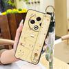 Lanyard Back Cover Phone Case For Tecno Spark30 4G/KL6 Phone Holder Dirt-resistant Anti-dust Fashion Design Durable Cute