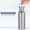 Stainless Steel Sports Water Bottle Insulated Water Bottles Keeps Hot and Cold with Leakproof Lids for Picnic Camping Travel