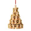 Stacking Animal Pendant Animal Christmas Tree Pendant 2D Acrylic Hanging Decoration for Xmas Tree Backpack Keychain Car