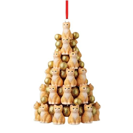 Stacking Animal Pendant Animal Christmas Tree Pendant 2D Acrylic Hanging Decoration for Xmas Tree Backpack Keychain Car