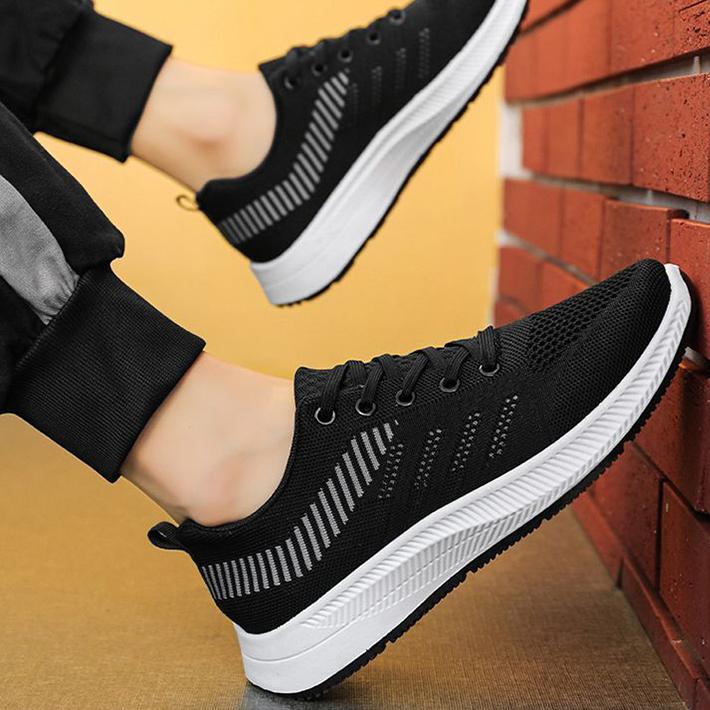 Baskets Chaussures Décontractées Respirantes pour Homme Chaussures de Course Légères à Semelle Souple Antidérapantes pour Homme