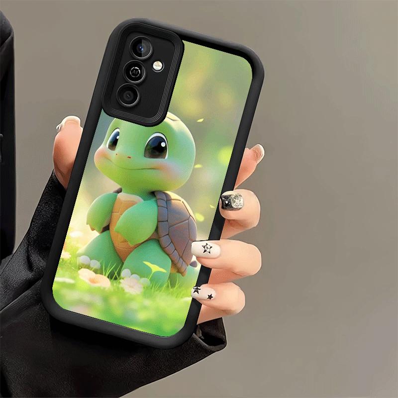 Cartoon Ocean Sea Turtle Soft Phone Case for Samsung Galaxy S26 Ultra S25 Edge S24 S23 S22 Plus S21 S20 FE 5G Shell Silicone Fun
