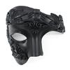 Roman Warrior Mask With Metallic Finish For Costume Events And Themed Parties