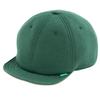 BONÉ REDONDO DE ABA RETA Baseball Grande Curto Tamanho Único Circunferência Verde Boné, Tamanho, Aba, Liso, Jeans, Simples, Casual, Masculino e Feminino, Primavera,