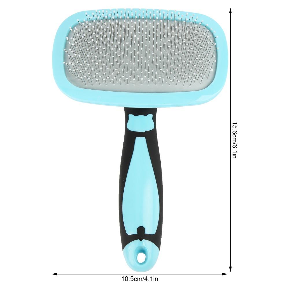 360° Rotatable Cat Slicker Comb Stainless Steel Needle Pet Care Tool  for Cats Dogs Hair Removal