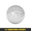 For Subaru Impreza Legacy WRX STI BRZ Forester Ascent Outback Crosstrek  4Pcs Car Wheel Center Covers Auto Emblem Stickers yu0