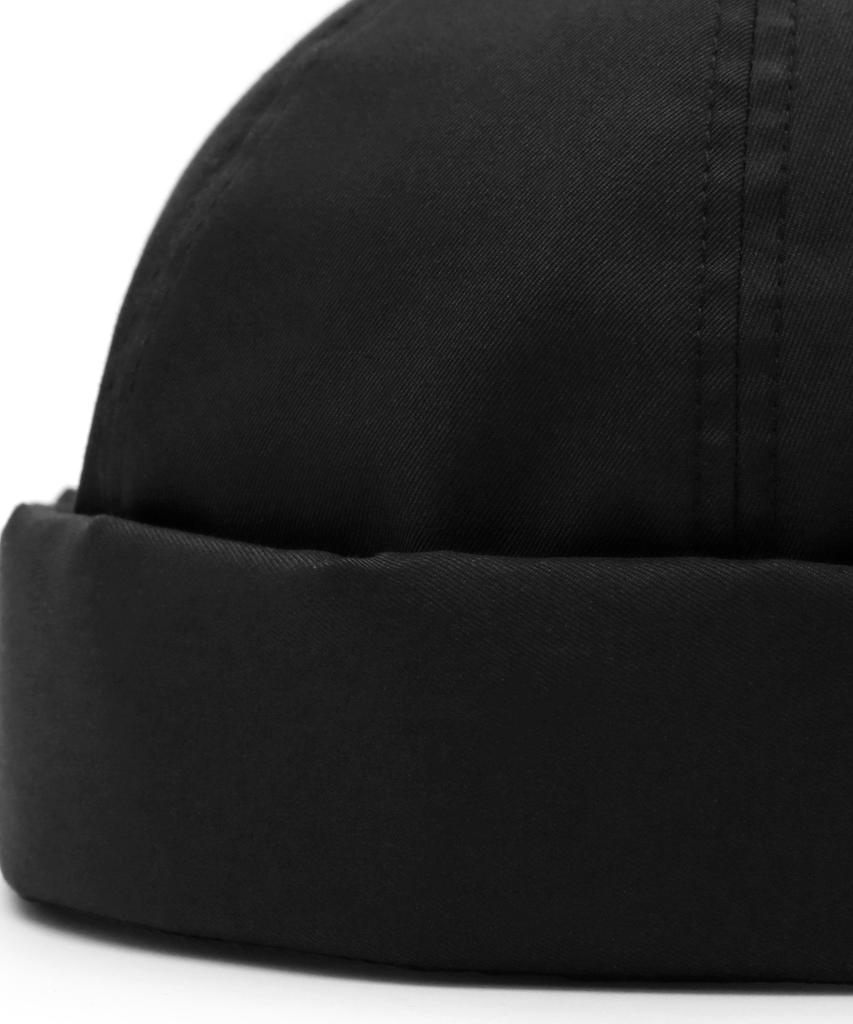 Eondeokeonteulol Big Size Oversized Nylon Brimless Watch Cap Unisex Beanie Hat Uc / Over Fit Brimless / Nc / Bk