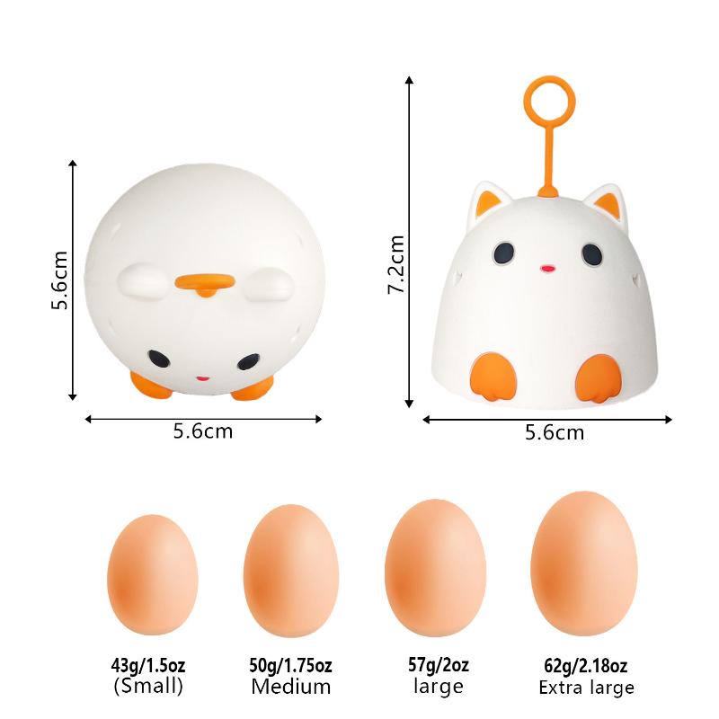 Hot Sale Egg Cleaner Food-Grade Silicone Egg Brush Cleaner brush Cute Scrubber Chicken Duck Egg Cleaning Brush