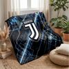 Coperta a tema Juventus FC Morbida coperta in flanella Coperta morbida tipo plaid Coperta accogliente per divano e letto per arredamento domestico