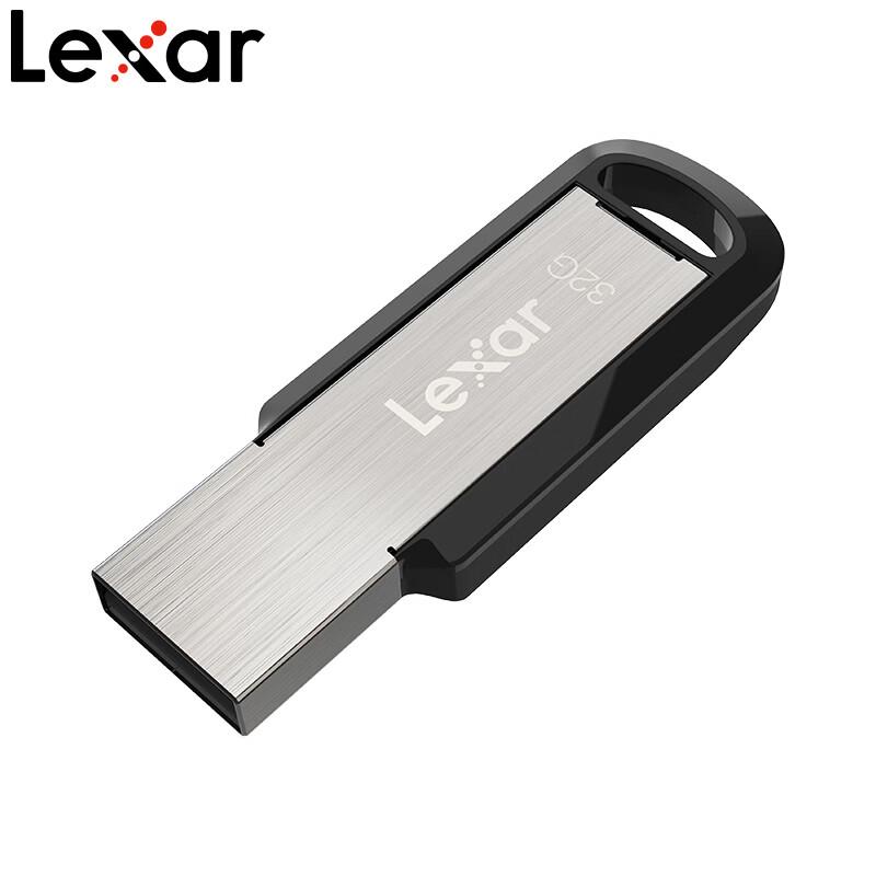 Lexar M400 USB 3.0 High-Speed Encrypted Metal Flash Drive 256GB