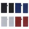 Magnetic Snap Bill Book PU Leather Cash Book Fashion Credit Card Signature Folder  Office School