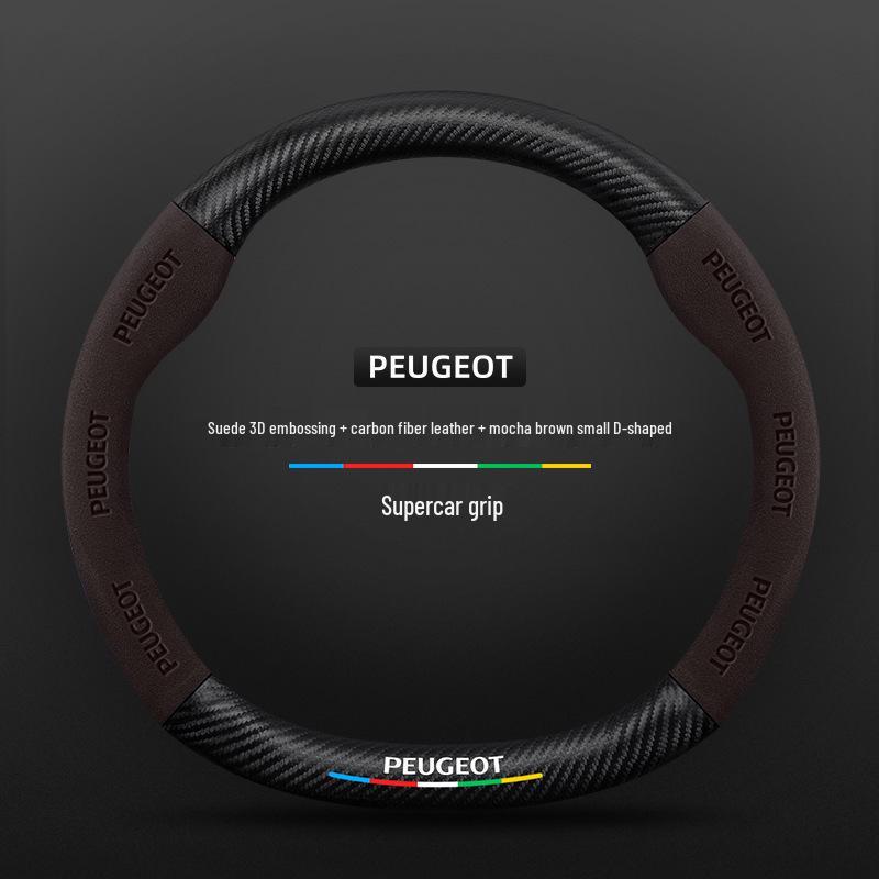 Steering Wheel Cover for Peugeot Models: 307, 3008, 4008, 2008, 508L, 301, 207