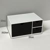 Desktop Cosmetic Organizer Case Set Table Makeup Storage Box Organizer Drawer Storage Box Desk Stationery Storage Rack Plastic