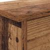 Wall Mounted Nightstand Reclaimed Wood Look 80 x 20 x 30 cm Wood Based Material