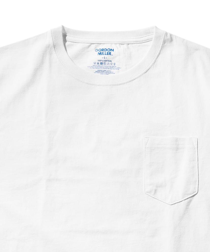 GORDON MILLER Short Sleeve Pack 2 Sets S Size White 1597959 Men's T-shirt