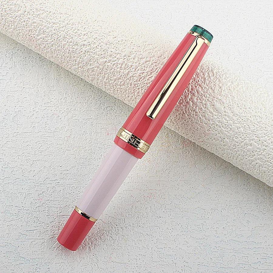 Jinhao 82 Mini Cute Short Portable Pocket Fountain Pen Students Plastic Calligraphy Practice Writing Business Pen Gift