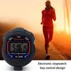 Multi-Function Electronic Stopwatch Handheld Chronometer Waterproof Pocket Stopwatch Stop Watch Timer LCD Display for Match