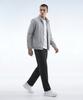 Baellob Plain Comfortable Tapered Pants Charcoal