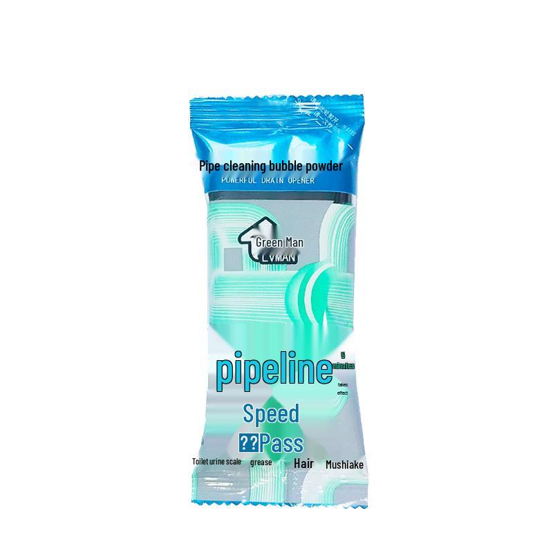 Pipe Dredging Bubble Powder: Powerful Kitchen & Toilet Clog Remover