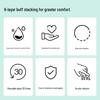 15cm Breathable Invisible Nipple Covers for Large Breasts - Seamless, Thin Silicone Pasties