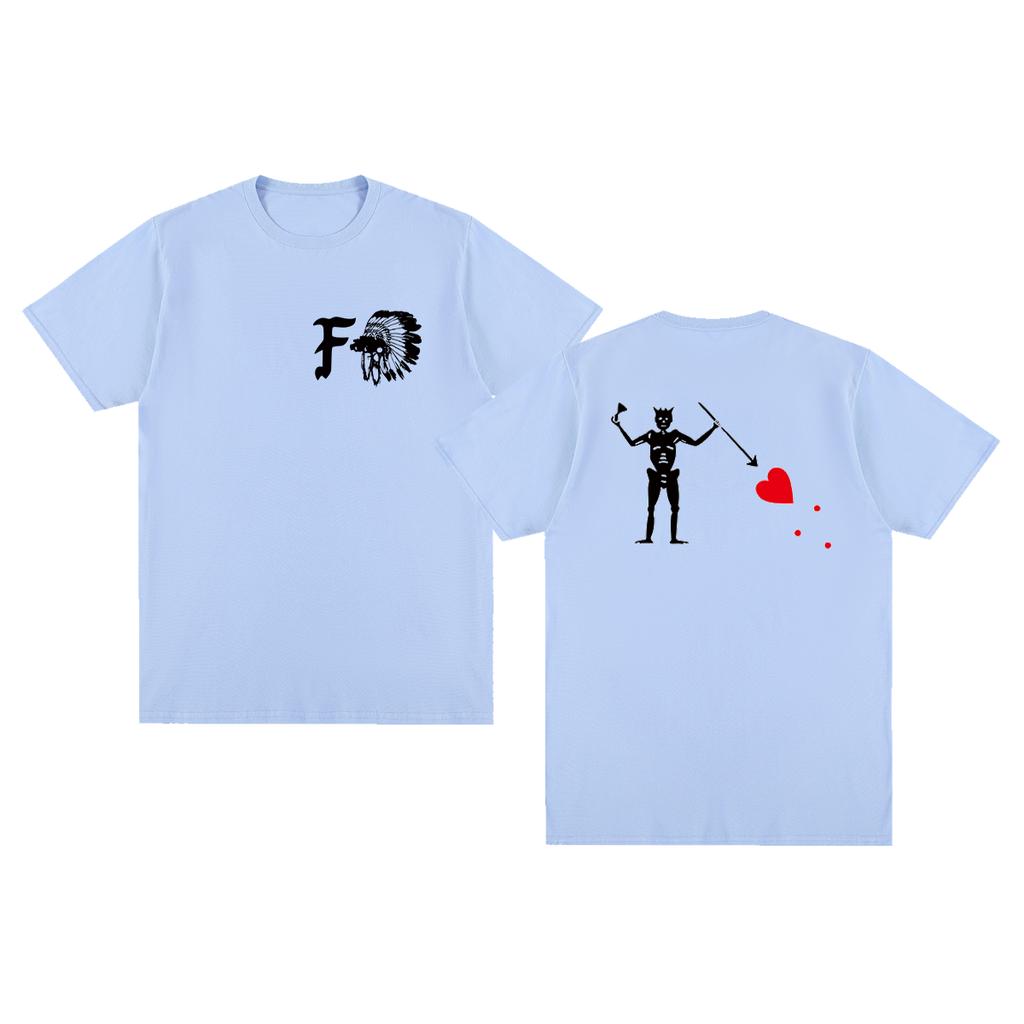 Forward Observations Group Vintage Tshirt FOG Gothic Rock PUNK Skeleton Cotton Unisex T shirt New TEE TSHIRT Womens tops
